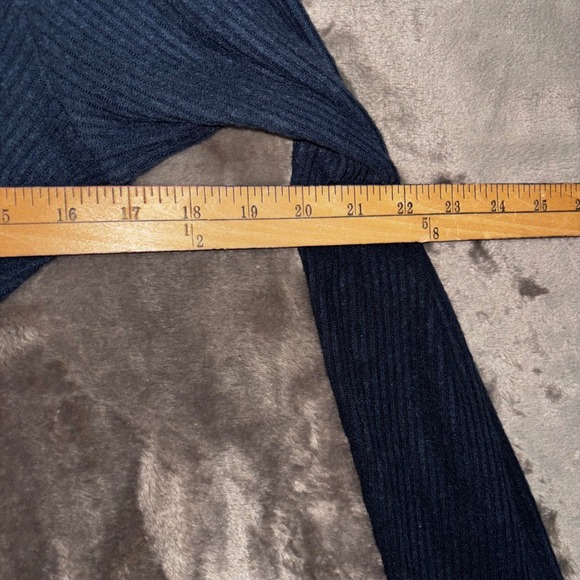 Vero Moda Maternity Navy Blazer Wrap Top‎ Long Sleeve L New with Tags - Picture 9 of 10